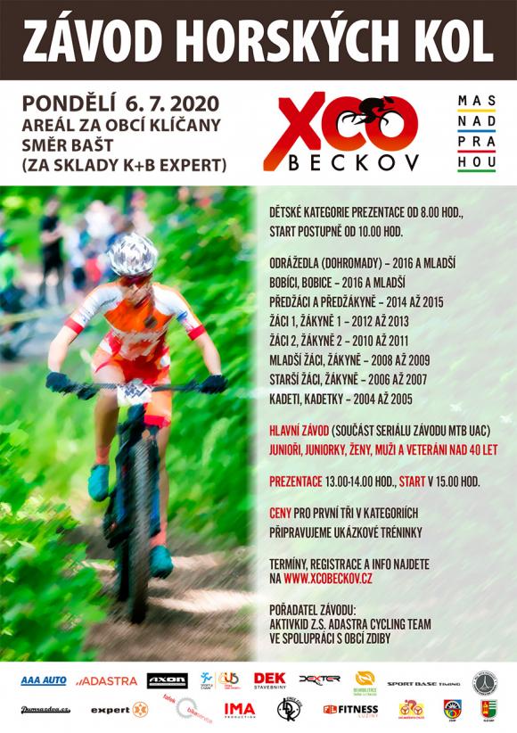 Závod horských kol XCO BECKOV